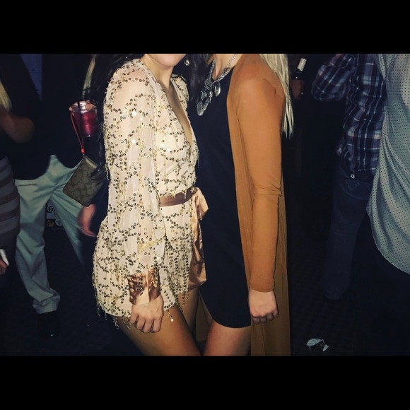 Gold romper. - Picture 2 of 2